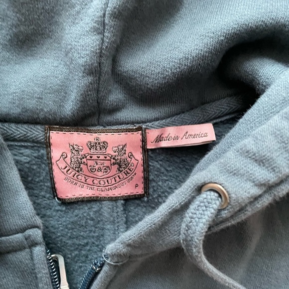 Juicy Couture 3/4 Sleeve Zip Sweater - Picture 3 of 3